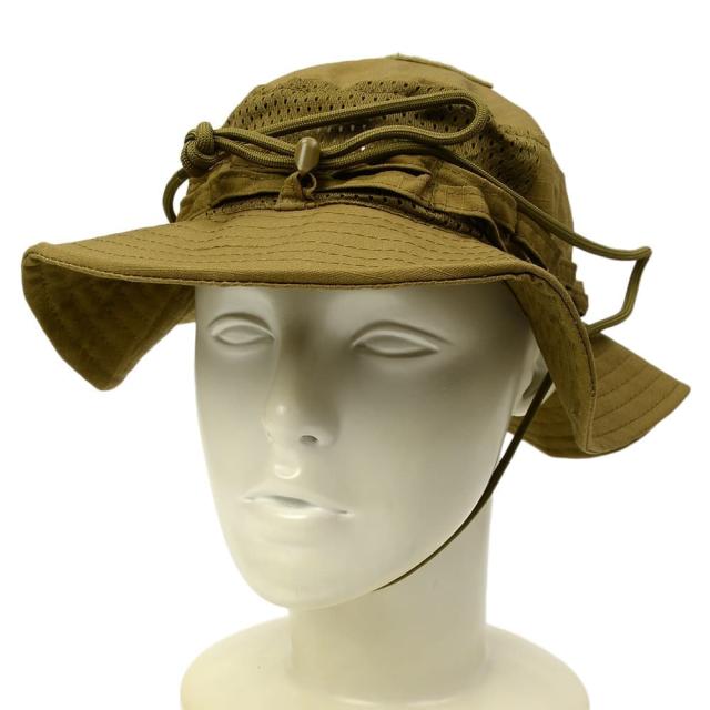 ブーニーハット帽子メッシュタイプ通気性リップストップ生地