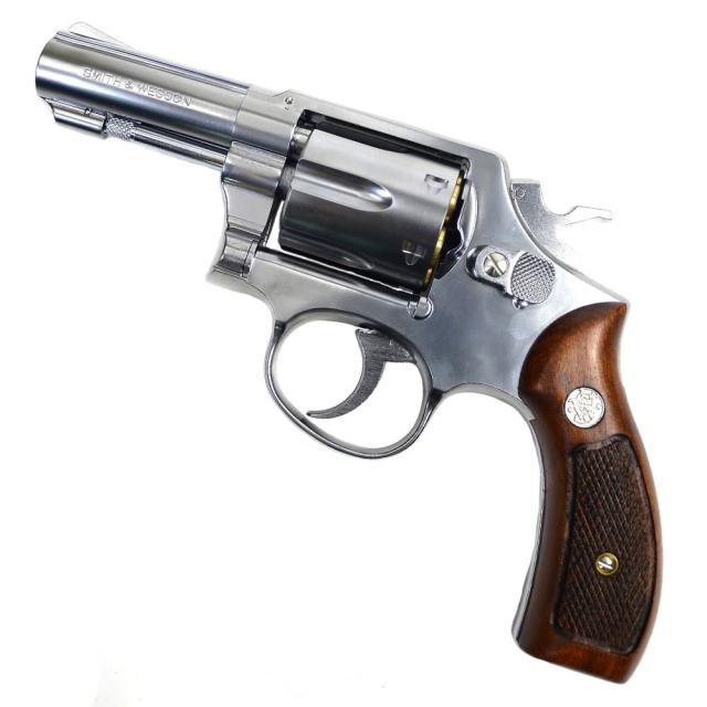 マルシンガスガンM643インチシルバーABS木製グリップ072519