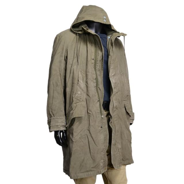 ドイツ軍放出品フィールドパーカーODライナー付きロング