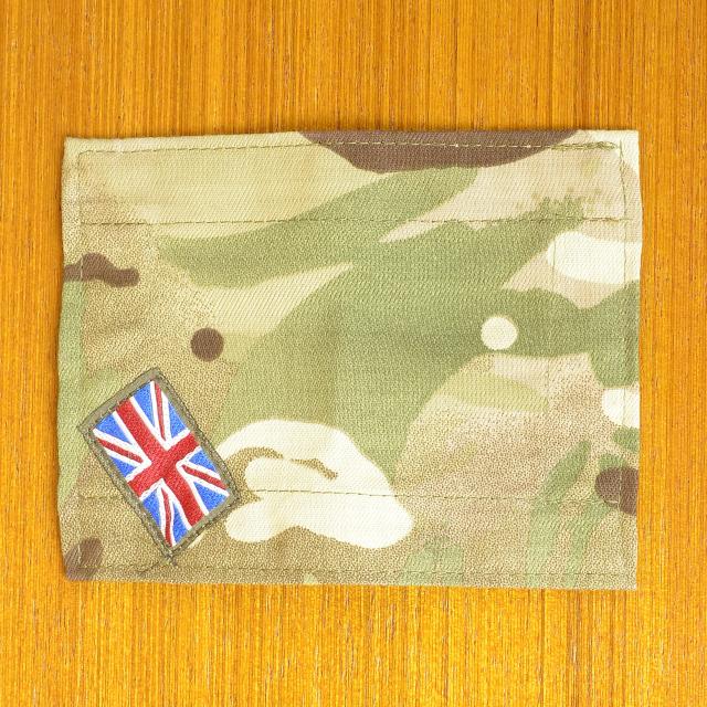 イギリス軍放出品ワッペンMTP迷彩四隅ベルクロ