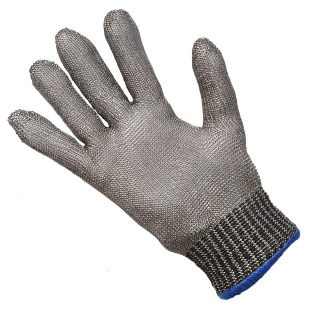 防刃グローブ片手ステンレスワイヤー製インナーグローブ付