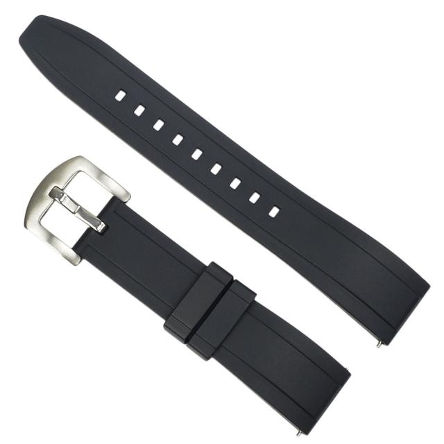 腕時計用交換ベルトオメガ互換22mm幅ラバー