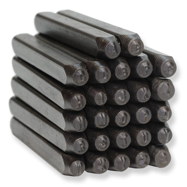 打刻印スチールスタンプアルファベット逆文字