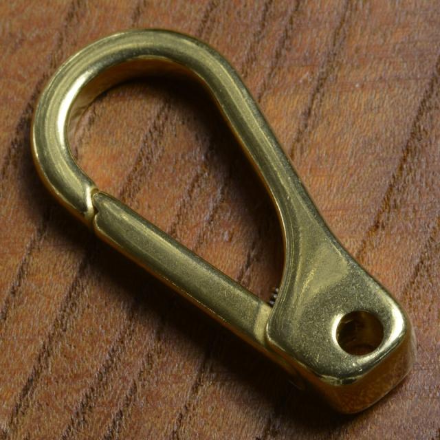 ヨットナスカン真鍮製クラフトパーツ金具42mm