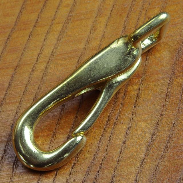 角ナスカン真鍮製クラフトパーツ金具50mm