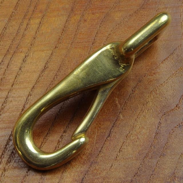 角ナスカン真鍮製クラフトパーツ金具50mm