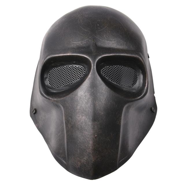 フェイスガード繊維強化樹脂製メッシュゴーグルTB63バイオハザードマーク