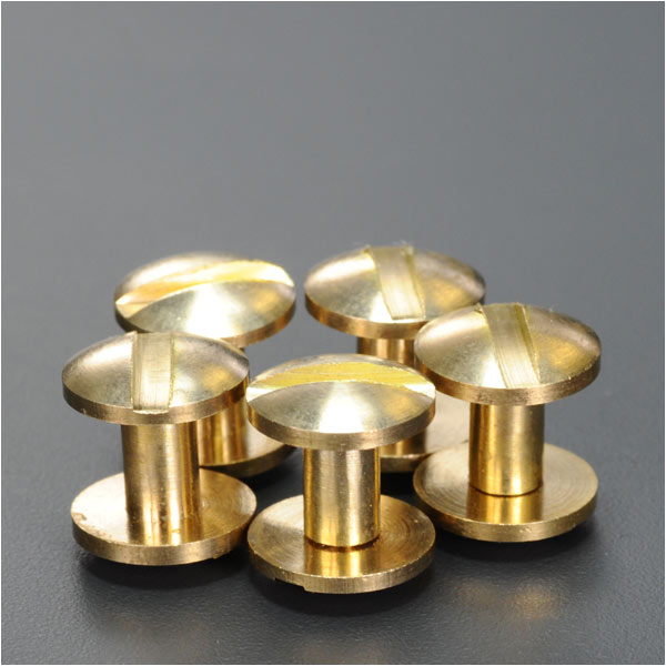 シカゴスクリュー真鍮コンチョネジ11.5mm
