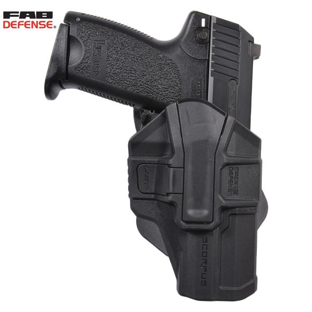FABDefenseSCORPUSM1ホルスターH&KUSP用LV1