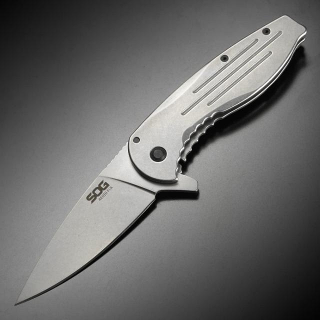 SOG折りたたみナイフAEGISフレームロック式
