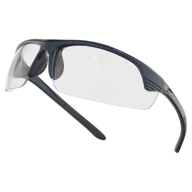 S&WシューティンググラスCORPORALクリアレンズブルー110164