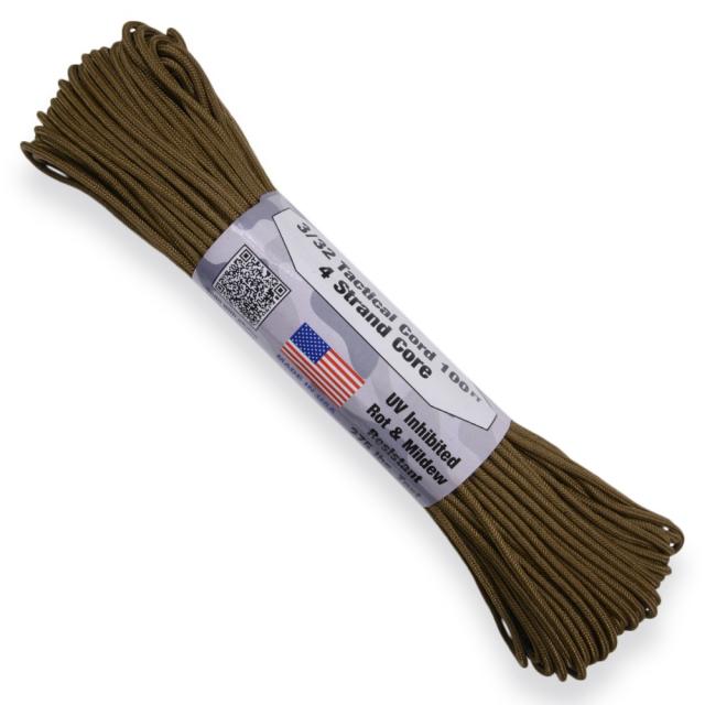 ATWOODROPEタクティカルコード30mコヨーテブラウン