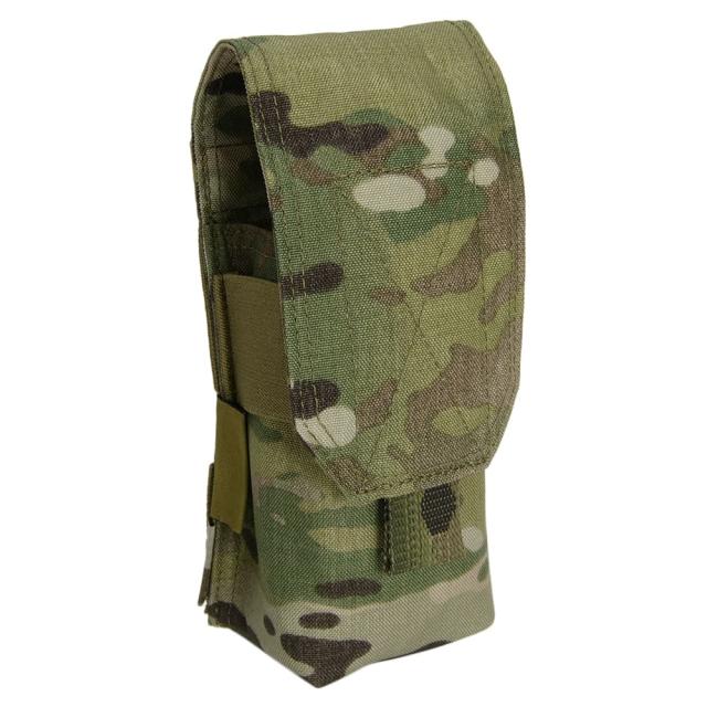 WarriorAssaultSystemsライフルマガジンポーチ前後2本M4/AR15シングルW-EO-SM4