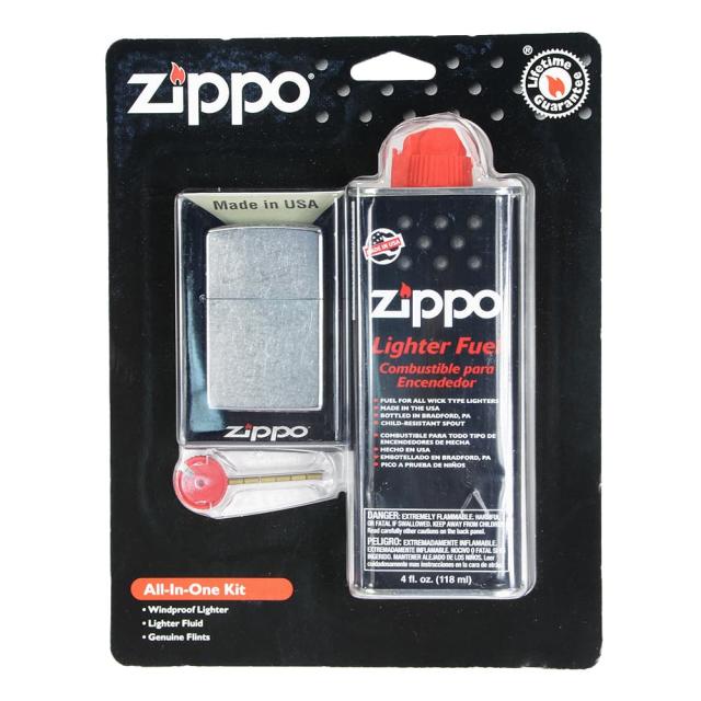 ZIPPOオールインワンキット交換用フリントオイル付
