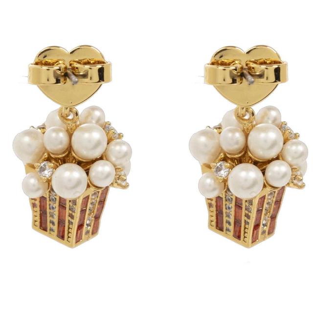 ケイトスペード ピアス パール ポップコーン ブランド 落ちない