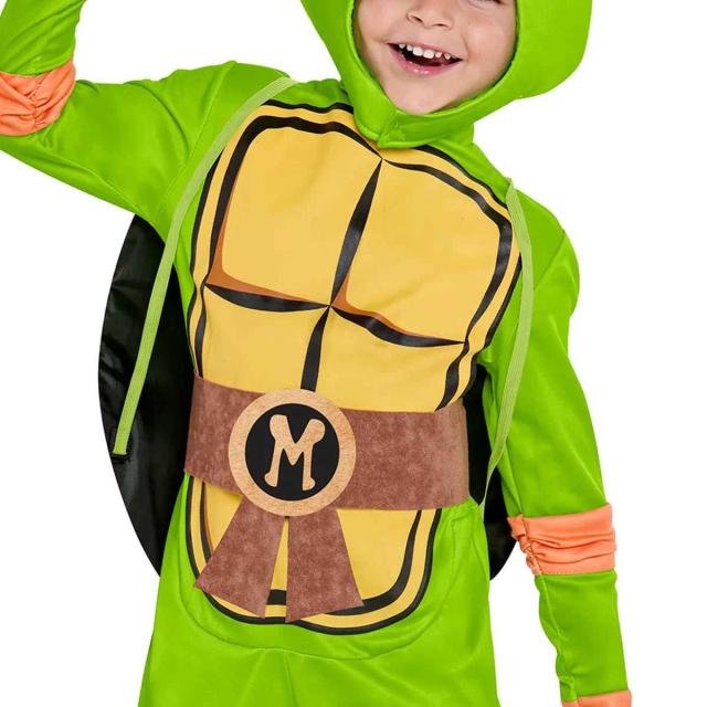 ミュータントタートルズ コスプレ ミケランジェロ 衣装 キッズ 子供