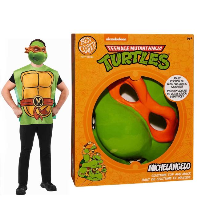 【子供用 ハロウィン コスプレ】ミュータントニンジャタートルズ ミケランジェロ Amazon.co.jp: Teenage Mutant Ninja Turtles - Michelangelo