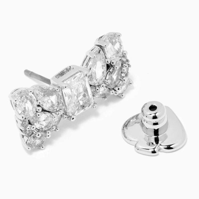 送料無料 ケイトスペード ピアス リボン スタッド ビジュー