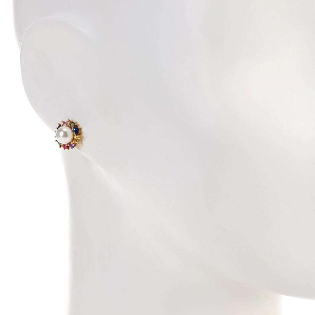 【新品・未使用・送料込】 ケイトスペード ピアス パール系 ホワイト系 ゴールド系 C0264 パール ピアス kate spade new york(ケイトスペード) - 海外通販のBUYMA