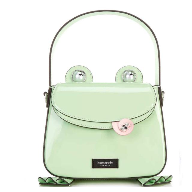 kate spade カエル型バック　緑色　1点 未使用級】ケイトスペード アクセサリーポーチ ショルダー