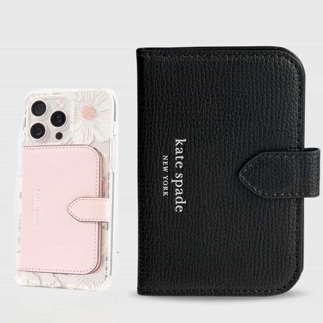 kate spade NEW YORK - ケイトスペード KATE SPADE iPhoneケース 手帳型 MORGAN iPhone13ケース マグネット式 カードポケット付き スマホケース MagSafe対応 K9045 0007 ケイトスペード KATE SPADE iPhoneケース 手帳型 MORGAN