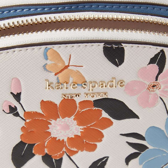 新品 ケイトスペード kate spade ショルダーバッグ ダブルジップ ドームクロスボディ ブラック