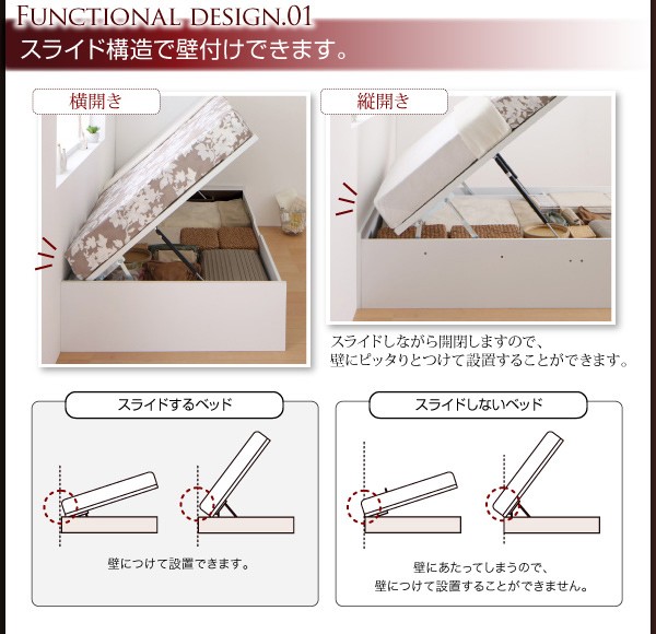 ベッド ベッドフレーム 薄型スタンダードポケッの通販はau PAY マーケット - MEGA STAR|商品ロットナ ベッド セミシングル マットレス付き 組立設置付 シンプルデザインガス圧式大容量跳ね上げベッド ┌はもういら