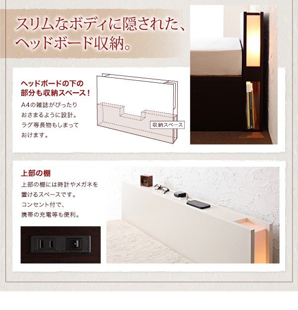 ダンパーの㊞ ベッドフレーム 薄型抗菌国産ポケットコの通販はau PAY マーケット - MEGA STAR|商品ロットナ 収納ベッド シングル マットレス付き 組立設置付 開閉タイプが選べるガス圧式跳ね上げ収納ベッド けてきた