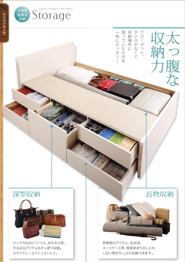 コード ベッドフレーム コンセント付国産頑丈チェスト収納ベッド 薄型抗菌国産ポケの通販はau PAY マーケット - シャイニングストア| 収納ベッド ダブル マットレス付き 組立設置付 長く使える棚 ↕ポケットコ