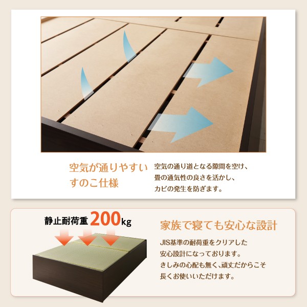 最終値下げ ベッドフレーム 畳ベッド 日本製 布団が収納できる大容量収納畳連結ベッド ベッドフレームのみ 洗える畳 ワイドk280 29cm 100 本物保証 Bayounyc Com 最終値下げ ベッドフレーム 畳ベッド 日本製 布団が収納できる大容量収納畳連結ベッド ベッドフレームのみ 洗える畳 ワイドk280 29cm 100 本物保証 Bayounyc Com