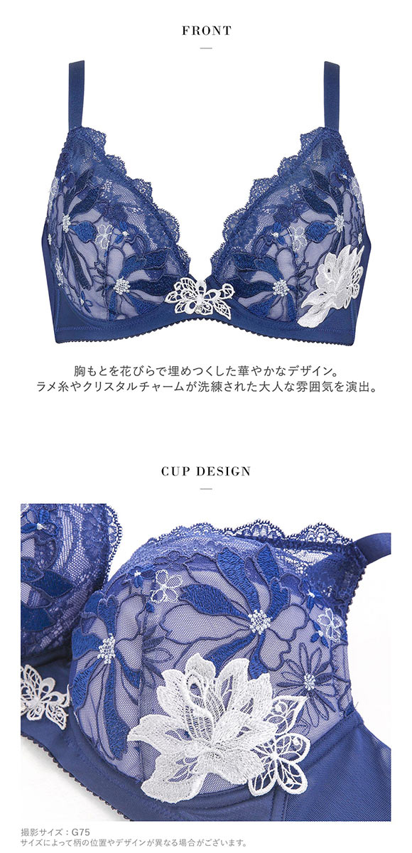 ワコール Wacoal サルート Salute 23AW 96G BTJ296 小さく見せるブラ