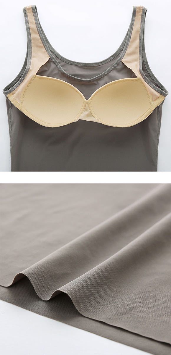 ボディラインをスリムに見せる