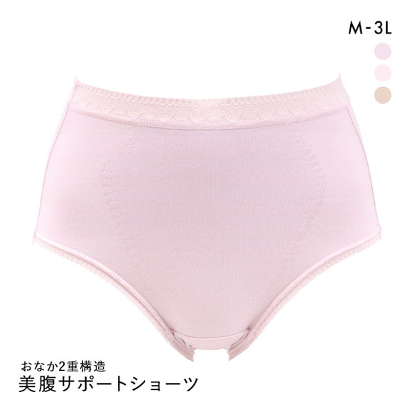 おなか2重で快適サポート