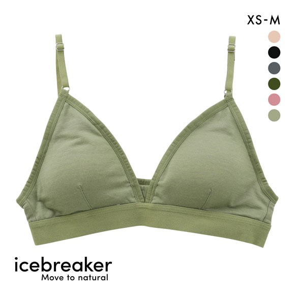 ブラジャー ノンワイヤー アイスブレーカー icebreaker W SIREN