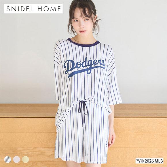 送料無料】 スナイデルホーム MLB Tシャツセットアップ パジャマ