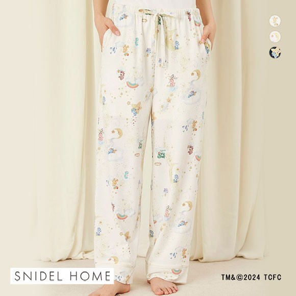 高級感 SNIDEL スナイデルホーム HOME パジャマ ケアベアカットパンツ 服＆ファッション小物