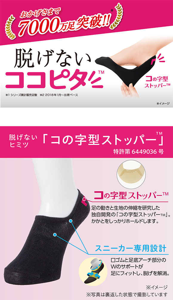 脱げないココピタ