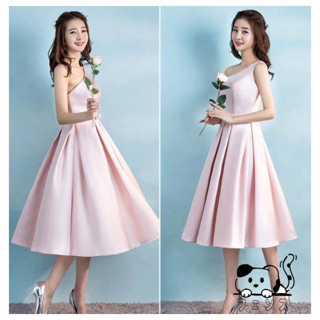 生活快適特集 毎日使える便利品 二次会 ブライズメイドドレス 売上急増中 ふんわり 謝恩会 ドレス 披露宴 招待 お呼ばれ きいサイズ Aライン フォーマルドレス ミモレ丈 花嫁 リボン 人気急上昇 今だけ 結婚式 ゲスト ウエディング サテンドレス お買い得プライス