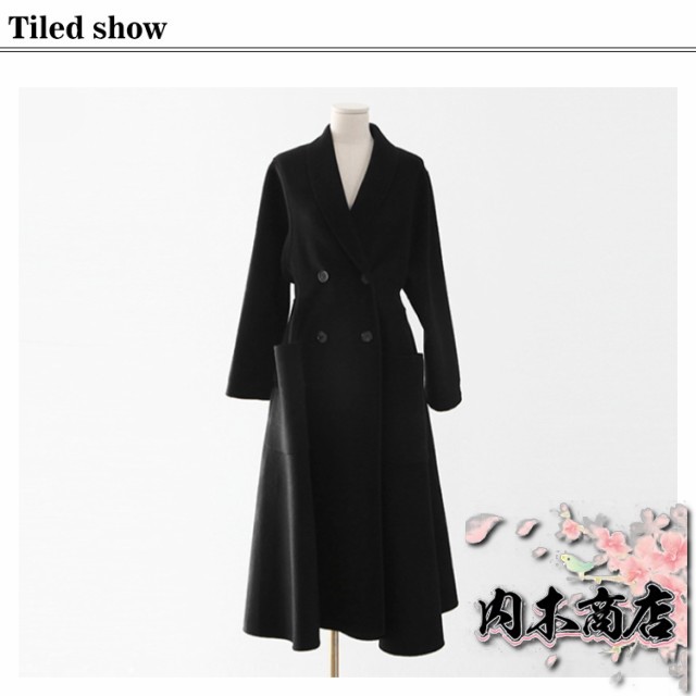 話題商品 ランキング常連 レディース 生活快適特集 ギフトにも最適 ロング M 大きいサイズ ワンピース L 40代 パーティー 冬 50代 ウール コート 30代 今だけ お呼ばれドレス フレア XL vネック ロング丈 ウールコート 上質 S アウター