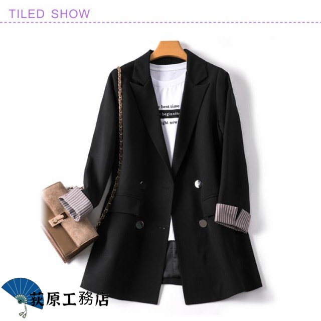 選ばれる理由 再入荷リクエスト殺到 売上急増中 レディース 通勤 オフィス 春 今だけ スーツジャケット カジュアルジャケット ロングジャケット アウター 秋 ロング丈 全4色5サイズ！テーラードジャケット 新登場 ジャケット テーラード 早い者勝ち 冬用