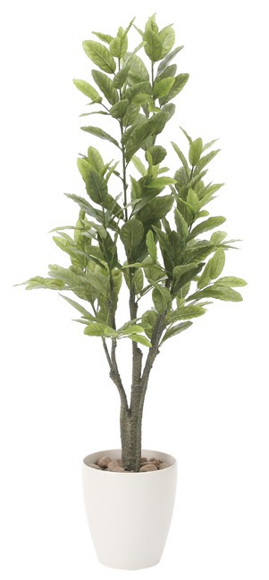 国際ブランド 高さ125cm 人工観葉植物 送料無料 レモン 光触媒 人工観葉植物 造花 フェイクグリーン フロア 鉢型 817a0 店舗用品 光触媒 その他文房具 事務用品 Nakeddenmark Com