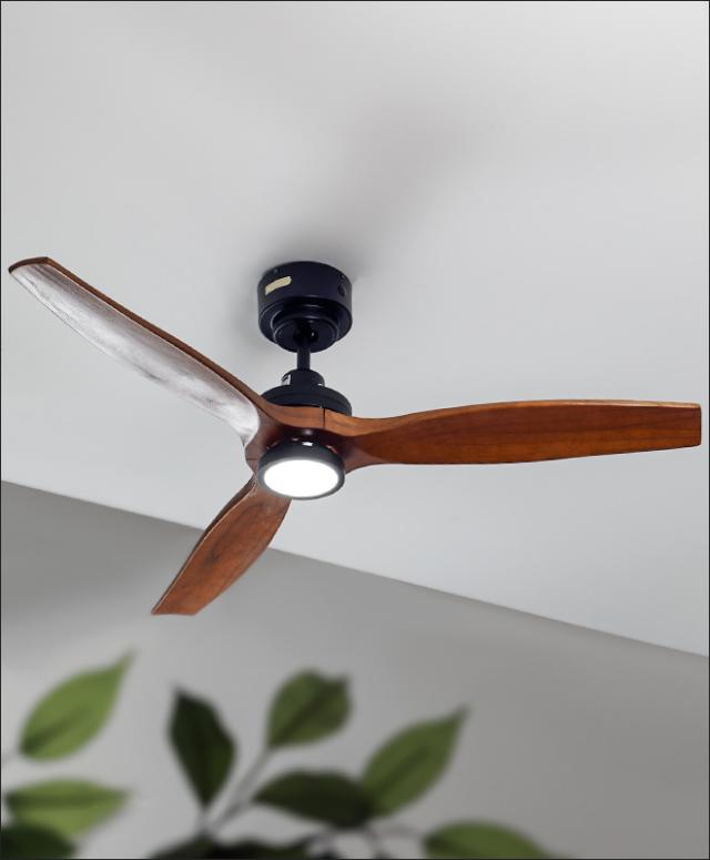 リアルウッド LEDシーリングファン MODERN LED シーリングファン real wood(昼白色) | リグナテラス東京