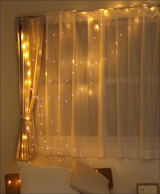 ガーランドライト スワン LED ライト おしゃれ ワイヤーライト