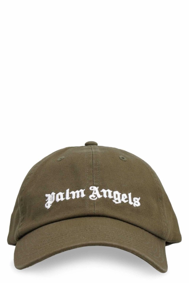 100％の買戻し率 PALM ANGELS パーム エンジェルス Verde/bianco 帽子