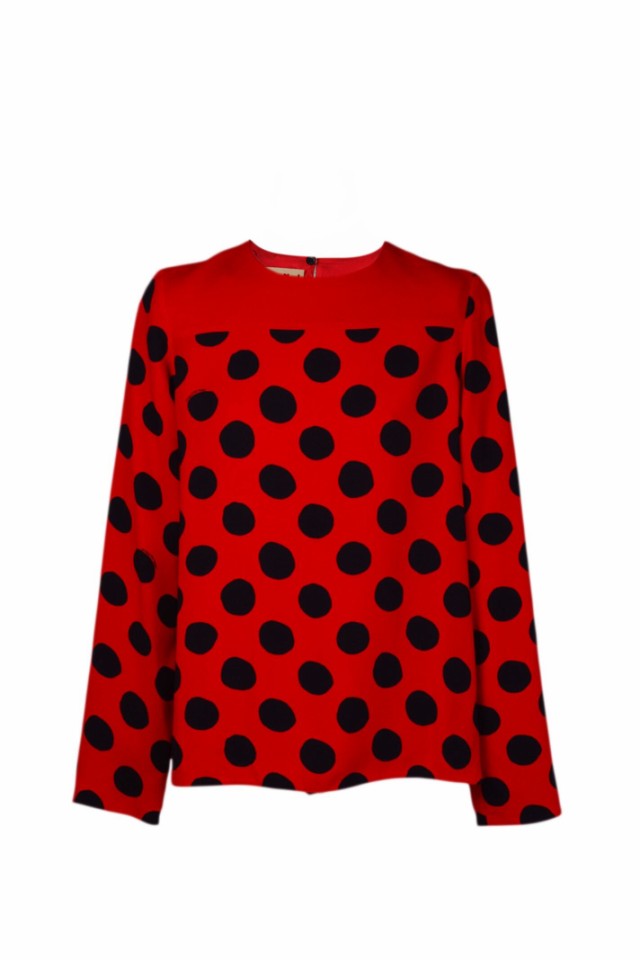 MARNI マルニ レッド Red トップス レディース 秋冬2023 TTMA0281Q0UTV996 BDR64  【関税・送料無料】【ラッピング無料】 ia｜au PAY マーケット
