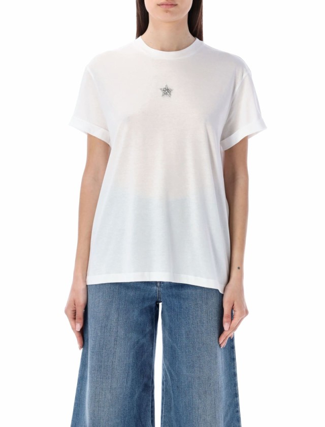 STELLA MCCARTNEY ステラ マッカートニー WHITE Tシャツ レディース