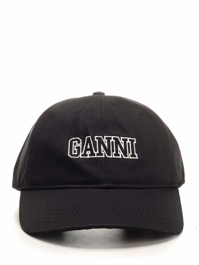 GANNI ガニー ブラック Black 帽子 レディース 秋冬2023 A4968 099