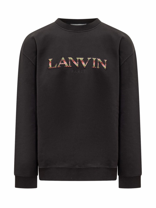 LANVIN ランバン ブラック Nero トレーナー メンズ 秋冬2023 RM SS0004