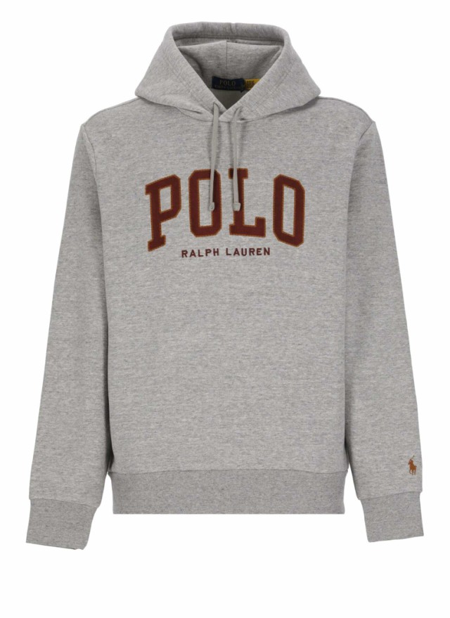 Logo　Gray　POLO　LAUREN　グレー　【ラッピング無料】　ラルフ　トレーナー　RALPH　ポロ　853309027　メンズ　ローレン　秋冬2023　hoodie　ju-