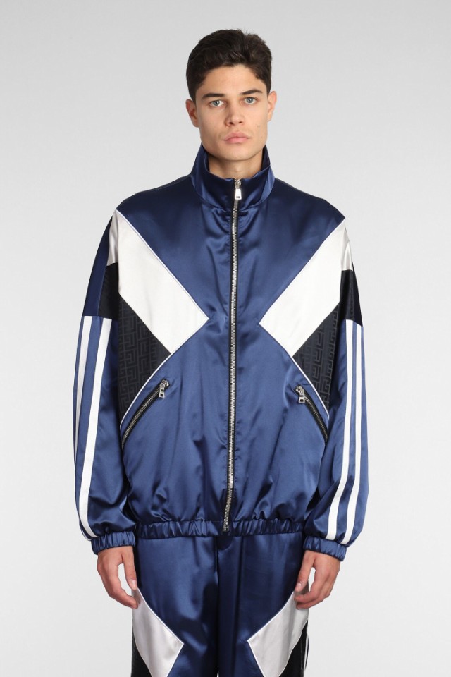 BALMAIN バルマン ブルー blue ジャケット メンズ 秋冬2023